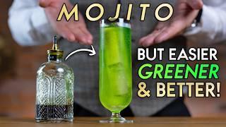 No Muddling, Bright Green & All Natural - Best Mojito Ever?!