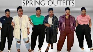 Spring Outfit Ideas 2025 Transitional looks #springfashion #fashion #style