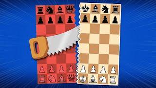 Chess, but I sawed the board in half