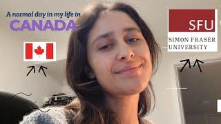 A day in my life in Canada  | Simon Fraser University Vancouver BC