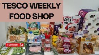 TESCO WEEKLY FOOD SHOP | FAMILY OF 3| HOME BY RC