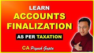 Learn Account Finalization | How To Finalize Accounts Financial Statement Balance Sheet in Company