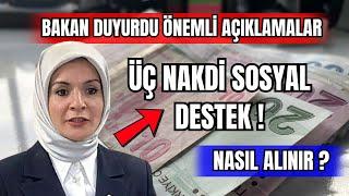 BAKANDAN ÖNEMLİ AÇIKLAMALAR BAKAN DUYURDU ?