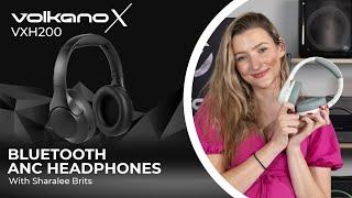 VXH200 Bluetooth Headphones with ANC | Tech Unboxing and Review | VolkanoX