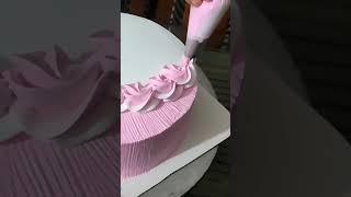 new strawberry cake design  || #viral #cake #shorts