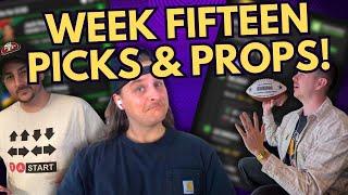 Week 15 EXPERT NFL Picks, Bets & Props (Rich Hribar + Underdog Pick 'Ems)