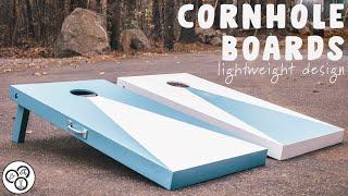 How To Make Cornhole Boards | Lightweight Design | DIY