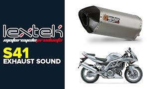 Lextek S41 Exhaust Sound: Suzuki SV1000 2003