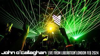 John O'Callaghan LIVE @ Liberation London Feb 2024