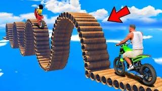 SHINCHAN AND FRANKLIN TRIED  IMPOSSIBLE SUPERHEROS RIGHT WRONG TUNNEL PARKOUR CHALLENGE GTA 5 GAMING