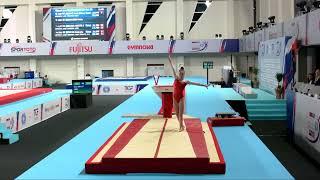 KUTASI Hanna Lena (HUN) - 2023 Artistic Junior Worlds - Qualifications Vault 1