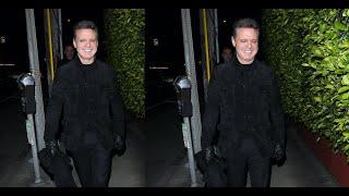 Legendary Mexican-Puerto Rican Singer Luis Miguel Steps Out For Dinner in Style in Santa Monica!!!