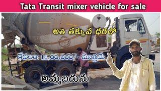 Tata Transit mixer vehicle for sale l owner: 97905 55499. l @JMTalks1 l working conditions l