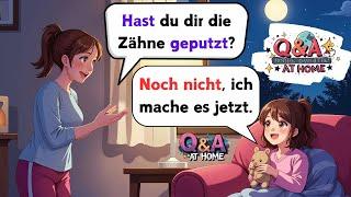 Learn German with Mom & Daughter: 120 Essential Daily Questions & Answers ‍