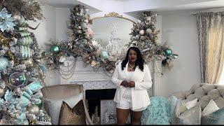 CHRISTMAS 2024 LIVING ROOM TOUR/HOLIDAY MIXER #roomtour #christmas