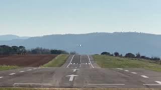 Very interesting airstrip at  Catalonia;Upsloping and downsloping at the same time.; Moià Aerodrome,