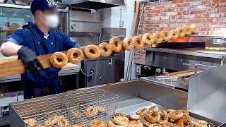 화덕베이글 Amazing Process of Making Bagels - Korean Bagel Shop