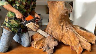 Talented Carpenter Uses Waste Wood To Create The Most Amazing Works / Woodworking Tools