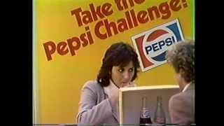 Pepsi cola commercial 1983  "Take the Pepsi Challange"