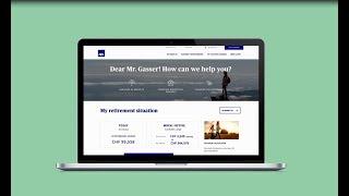 AXA pensions portal