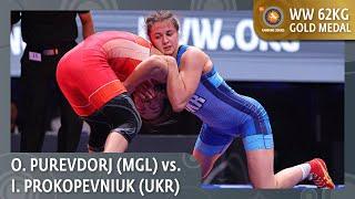 Gold Medal • WW 62Kg • Orkhon PUREVDORJ (MGL) vs. Ilona PROKOPEVNIUK (UKR)