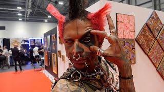 The Big London Tattoo Show: What's it like to get your eyeball tattooed?