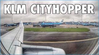 KLM Cityhopper Review (AMS-LUX)