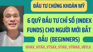 Đầu tư stock Mỹ: 6 quỹ đầu tư chỉ số (index funds) cho người mới bắt đầu (beginners)