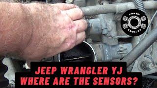 Jeep Wrangler YJ Sensors - Where are they located? What do they do? #poweraddictscrew