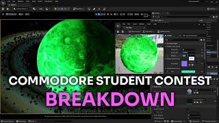 Breakdown "New Horizons" student contest with Commodore