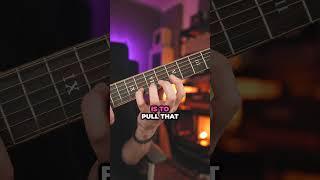 Biggest Pull Off Mistake on Guitar  #guitar #guitarlesson #guitarist #guitaradvice