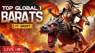 PUSH MMR GLOBAL 1 BARATS! - Mobile legends live