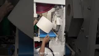 Good price jumbo roll toilet paper band saw cutting machine