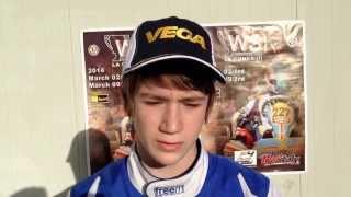 KFJ WSK Champions Cup 2014 -  Matvey Maslov, 3º