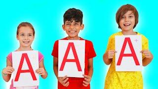 Jason and friends have a fun day learning and playing at school