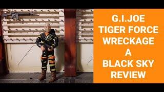 Black Sky's G.I.JOE Tiger Force Wreckage 1:18 Scale O-ring Style Action Figure Review.