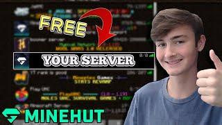 How to Create a FREE Minecraft Server with Minehut | (2024)