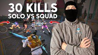 30 Kills Solo Vs Squad  | ٣٠ قتلة سولو ضد سكواد 