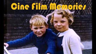 Learning to Ride a Bike, Woodhouse, Leeds, Vintage 1960's Cine Film