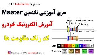 Resistor Color Code Calculator محاسبه کد رنگ مقاومت ها