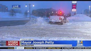 All Worcester Roads Passable Despite 14 Inches Of Snow