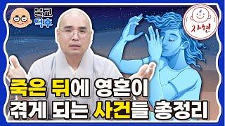 죽은 뒤에 영혼이 겪게 되는 사건들 총정리 - 불교덕후 3-4-2