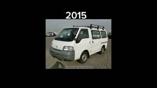 Evolution Of Mazda Bongo (1966-2023) #evolution #mazda #bongo #minibus #minitruck #shorts