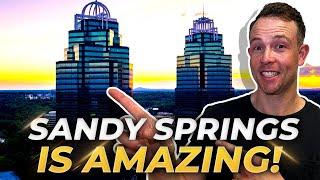 Complete Map Guide To SANDY SPRINGS Georgia: Living In Sandy Springs GA | Alpharetta Georgia Realtor