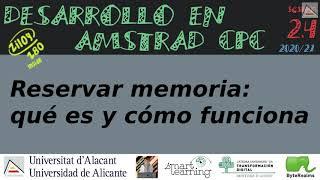 Reservar memoria: Qué es y cómo funciona [ #ASM #Z80 ]