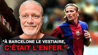 Emmanuel Petit me raconte l'ambiance horrible du vestiaire au FC Barcelone