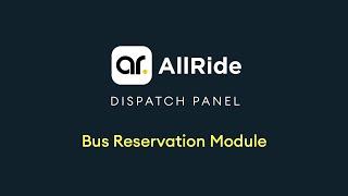 Bus Management Software | AllRide Apps