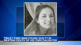 Father found guilty of teen daughter's beating death in Tinley Park