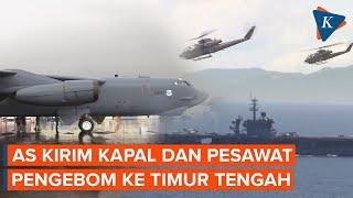 Peringatkan Iran, AS Kerahkan Kapal Perusak dan Pesawat Pengebom B-52 ke Timur Tengah