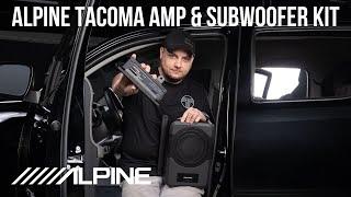 Toyota Tacoma Alpine Plug & Play 4-Channel Amp & Powered Subwoofer Kit | 2016 - 2022 Toyota Tacoma